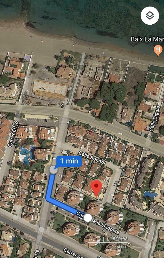 Estudio Con Piscina, Playa Y Wifi Denia Ngoại thất bức ảnh